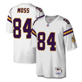 Randy Moss Minnesota Vikings M & N Legacy Replica Jersey - White | Stitched Football Jersey TJS2802