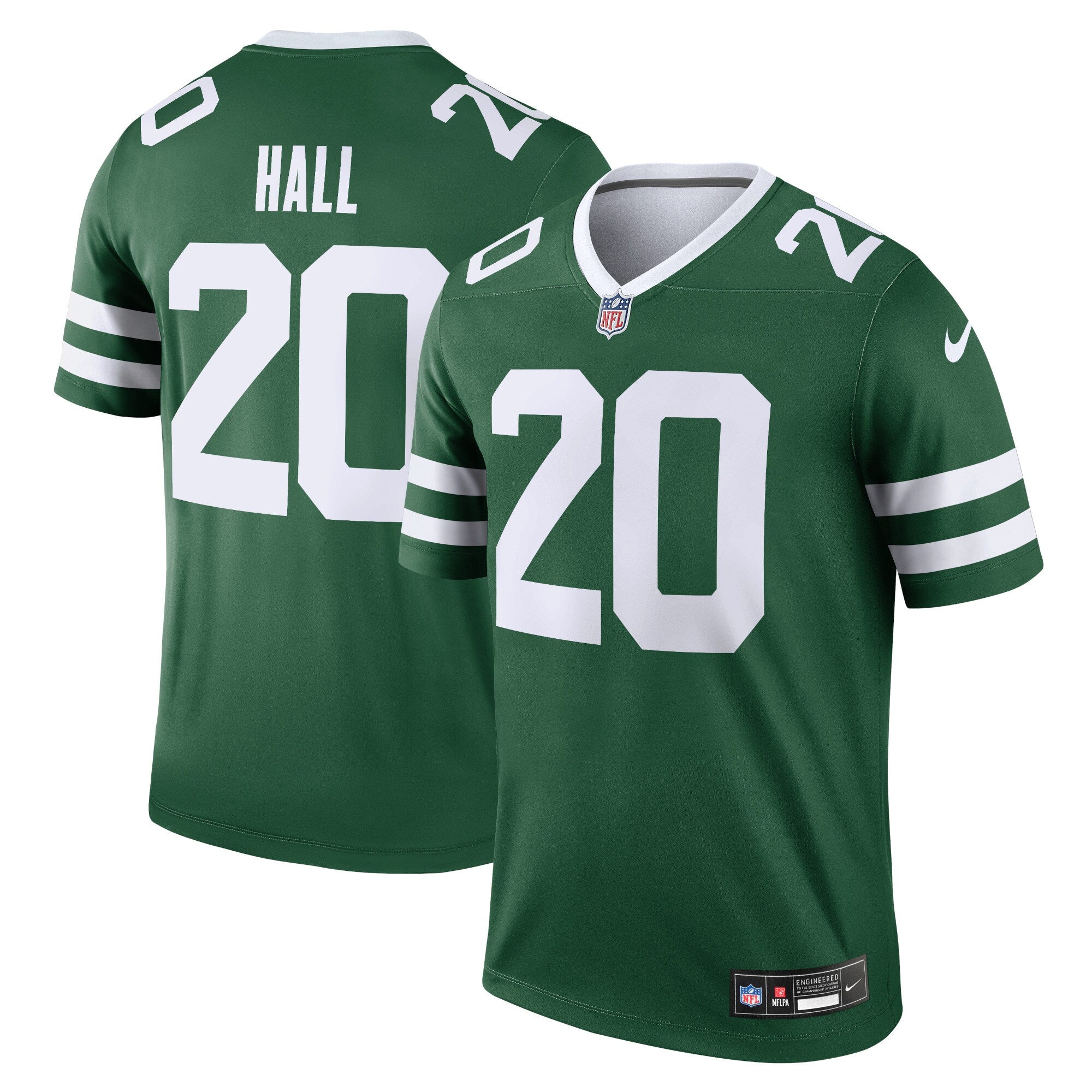 Breece Hall New York Jets Legend Player Performance Top - Green | Stitched Football Jersey TJS2804