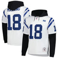 Peyton Manning Indianapolis Colts M & N Player Name & Number Hoodie Legacy Jersey - White | Stitched Football Jersey TJS2812