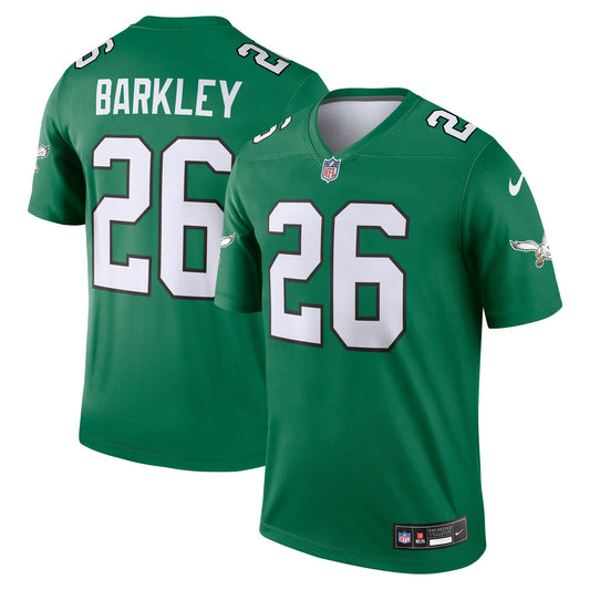 Saquon Barkley Philadelphia Eagles Legend Player Performance Top - Kelly Green | Stitched Football Jersey TJS2917