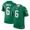 DeVonta Smith Philadelphia Eagles Legend Player Performance Top - Kelly Green | Stitched Football Jersey TJS2923
