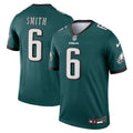DeVonta Smith Philadelphia Eagles Legend Player Performance Top - Green | Stitched Football Jersey TJS2930