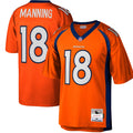 Peyton Manning Denver Broncos M & N Big & Tall 2015 Retired Player Replica Jersey - Orange | Stitched Football Jersey TJS2834