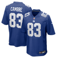 Dalen Cambre New York Giants Team Game Jersey - Royal | Stitched Football Jersey TJS2899