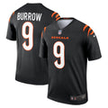 Joe Burrow Cincinnati Bengals Legend Player Performance Top - Black | Stitched Football Jersey TJS2823