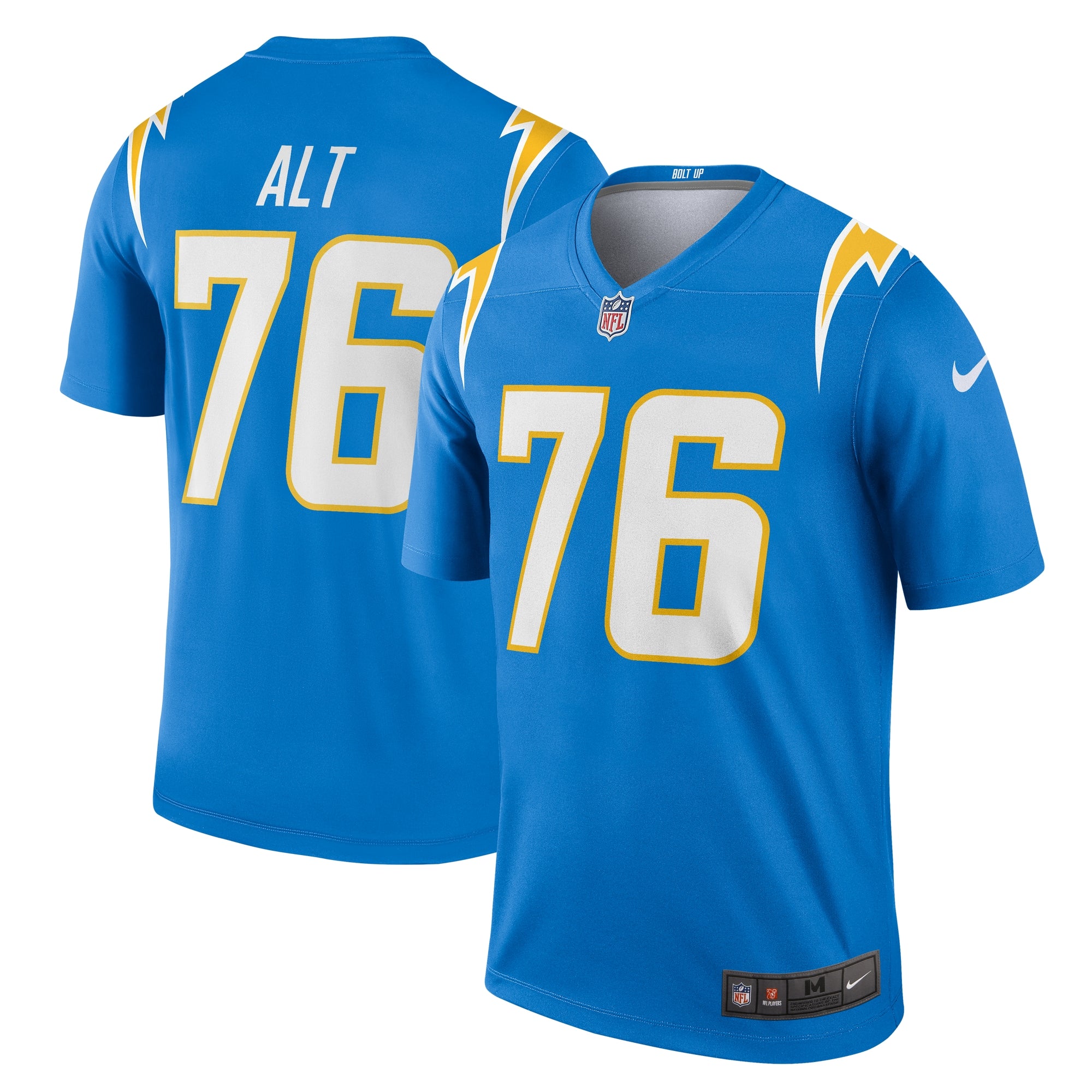 Joe Alt Los Angeles Chargers Legend Player Performance Top - Powder Blue | Stitched Football Jersey TJS2897