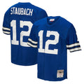 Roger Staubach Dallas Cowboys M & N Big & Tall 1971 Legacy Retired Player Jersey - Navy | Stitched Football Jersey TJS2869