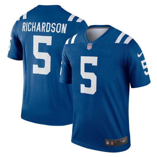Anthony Richardson Sr. Indianapolis Colts Legend Player Performance Top - Royal | Stitched Football Jersey TJS2935