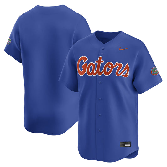 Florida Gators Baseball Limited Jersey - Royal | Stitched College Jersey TJS72073