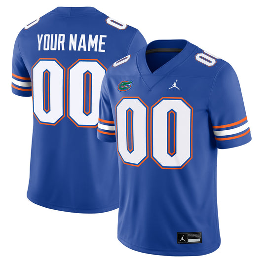 Florida Gators Custom Game Jersey - Royal | Stitched College Jersey TJS72033