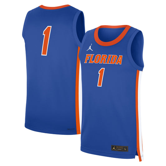 Florida Gators Road Replica Basketball Jersey - Royal | Stitched College Jersey TJS72072