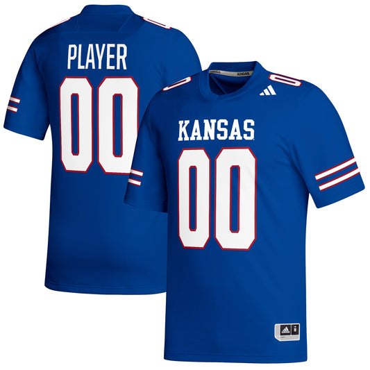 Kansas Jayhawks Pick-A-Player Replica Football Jersey - Royal | Stitched College Jersey TJS72102