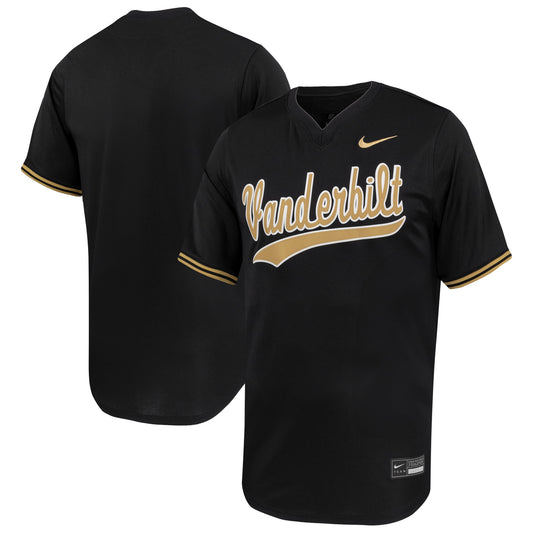 Vanderbilt Commodores Limited Baseball Jersey - Black | Stitched College Jersey TJS72088
