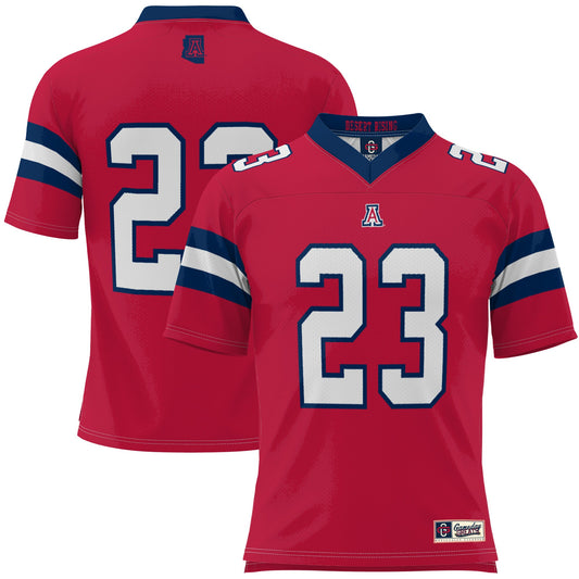 #23 Arizona Wildcats GameDay Greats Desert Rising Football Jersey - Red | Stitched College Jersey TJS72285
