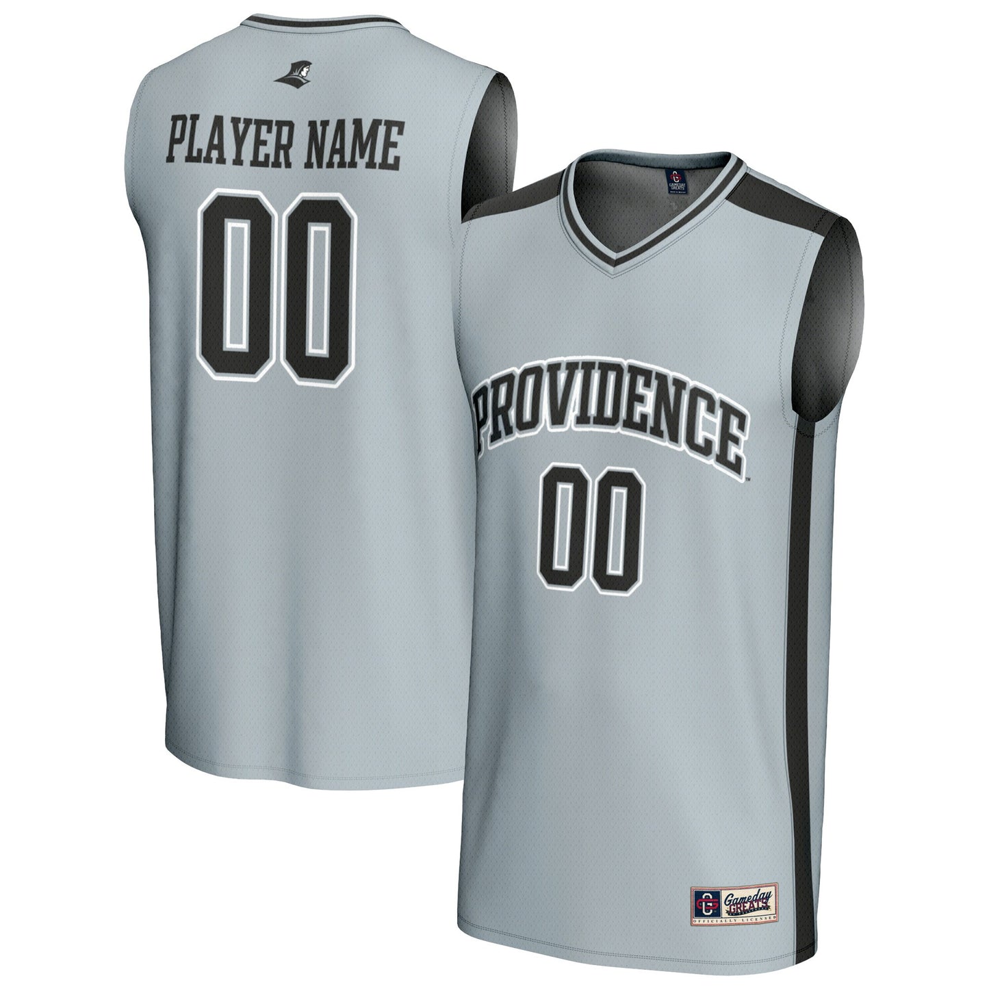 Providence Friars GameDay Greats Unisex Pick-A-Player Lightweight Women's Basketball Fashion Jersey - Silver | Stitched College Jersey TJS72317