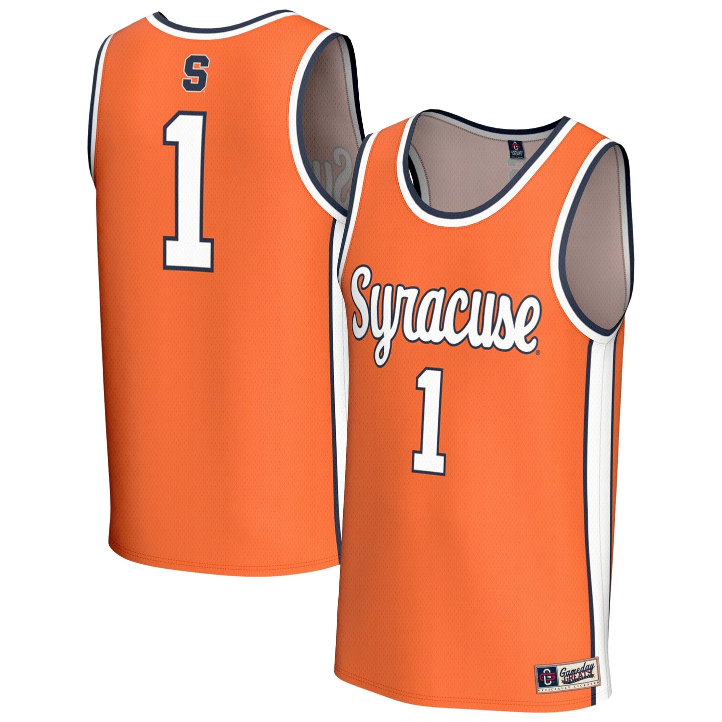 Syracuse Orange GameDay Greats Unisex Lightweight Collegiate Basketball Fashion Jersey - Orange | Stitched College Jersey TJS72228