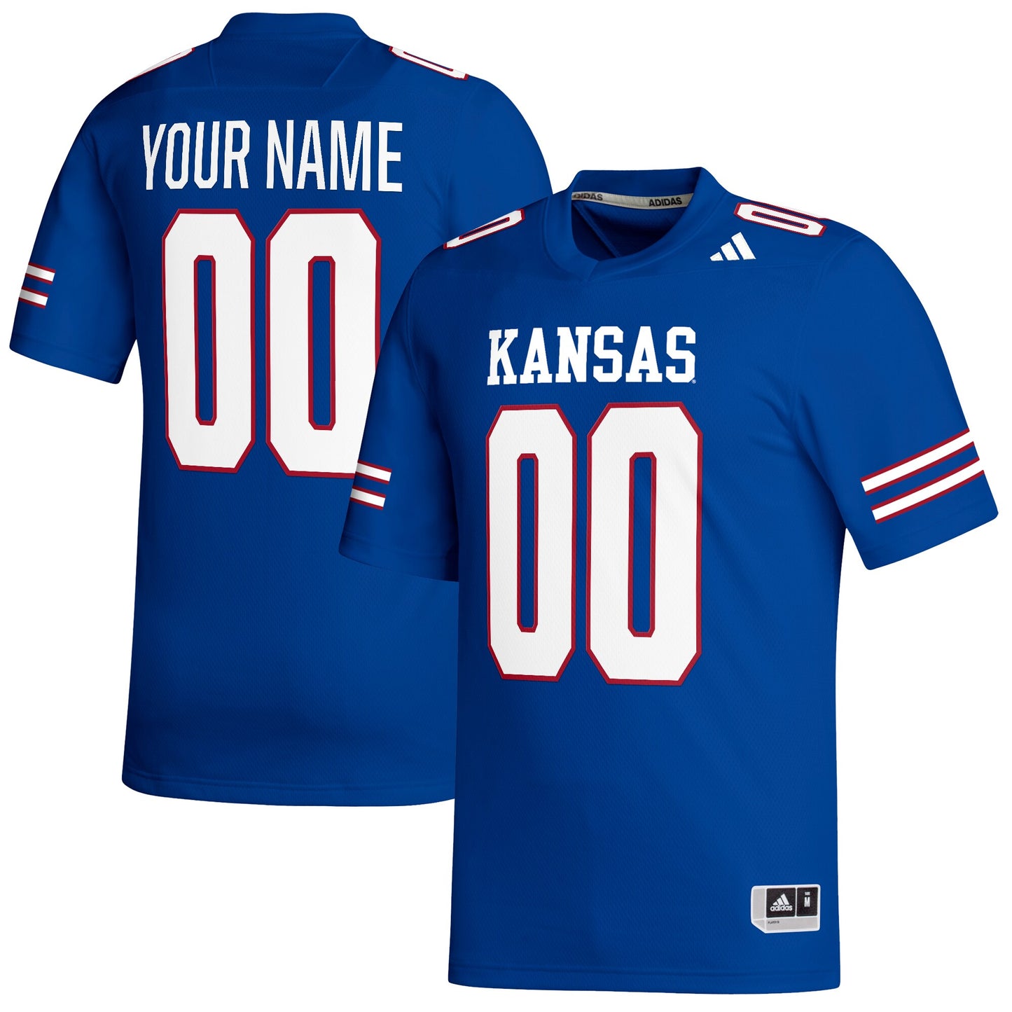 Kansas Jayhawks Replica Custom Football Jersey - Royal | Stitched College Jersey TJS72140