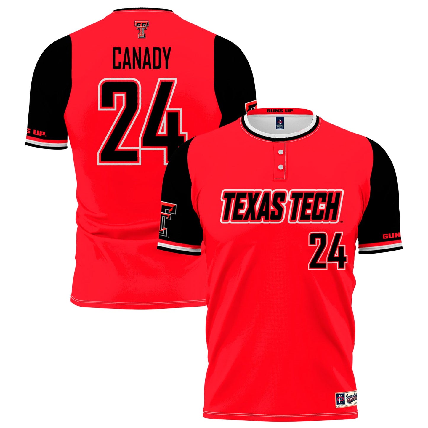 NiJaree Canady Texas Tech Red Raiders GameDay Greats Unisex Softball Fashion Jersey - Red | Stitched College Jersey TJS72261