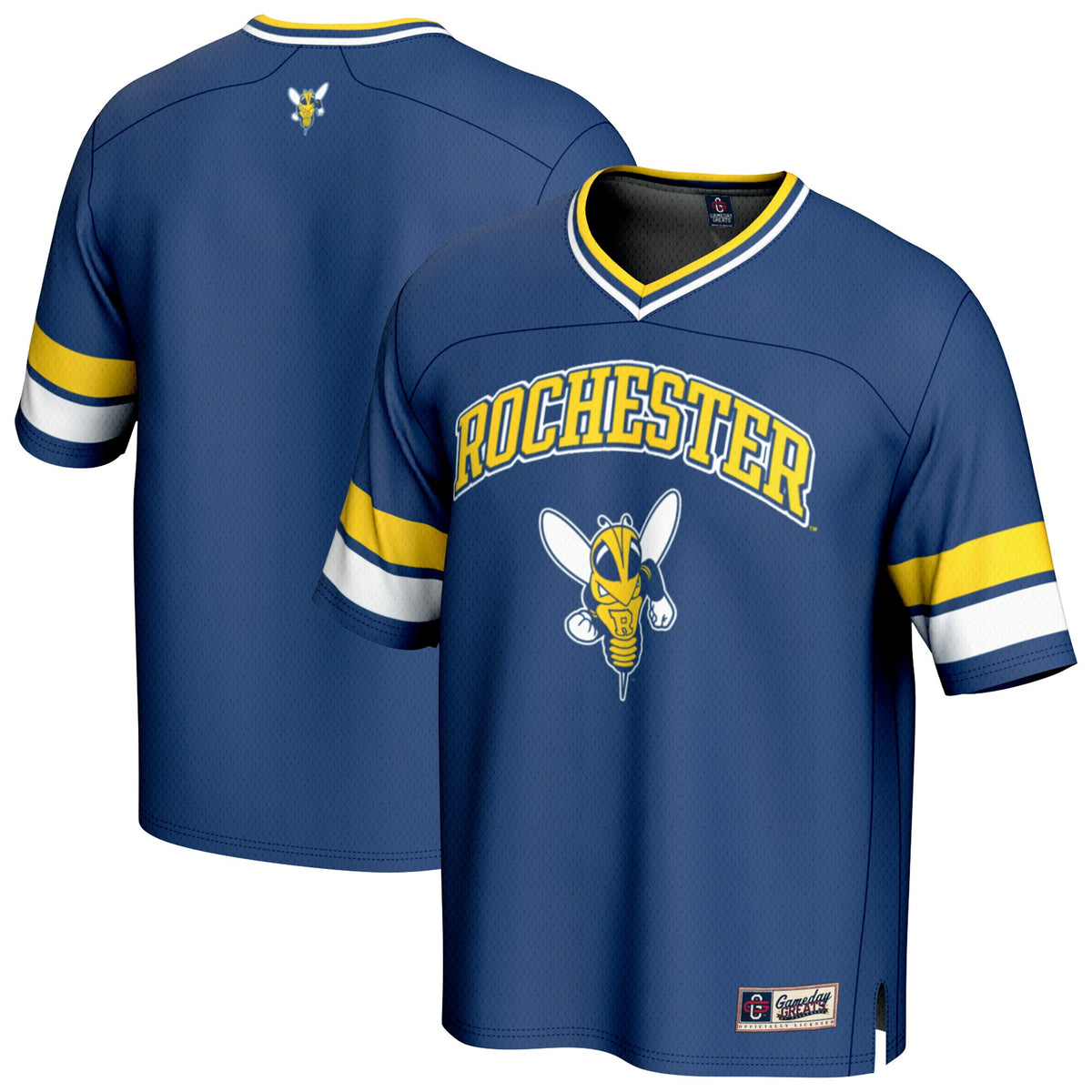 Rochester Yellow Jackets GameDay Greats Football Jersey - Navy | Stitched College Jersey TJS72212