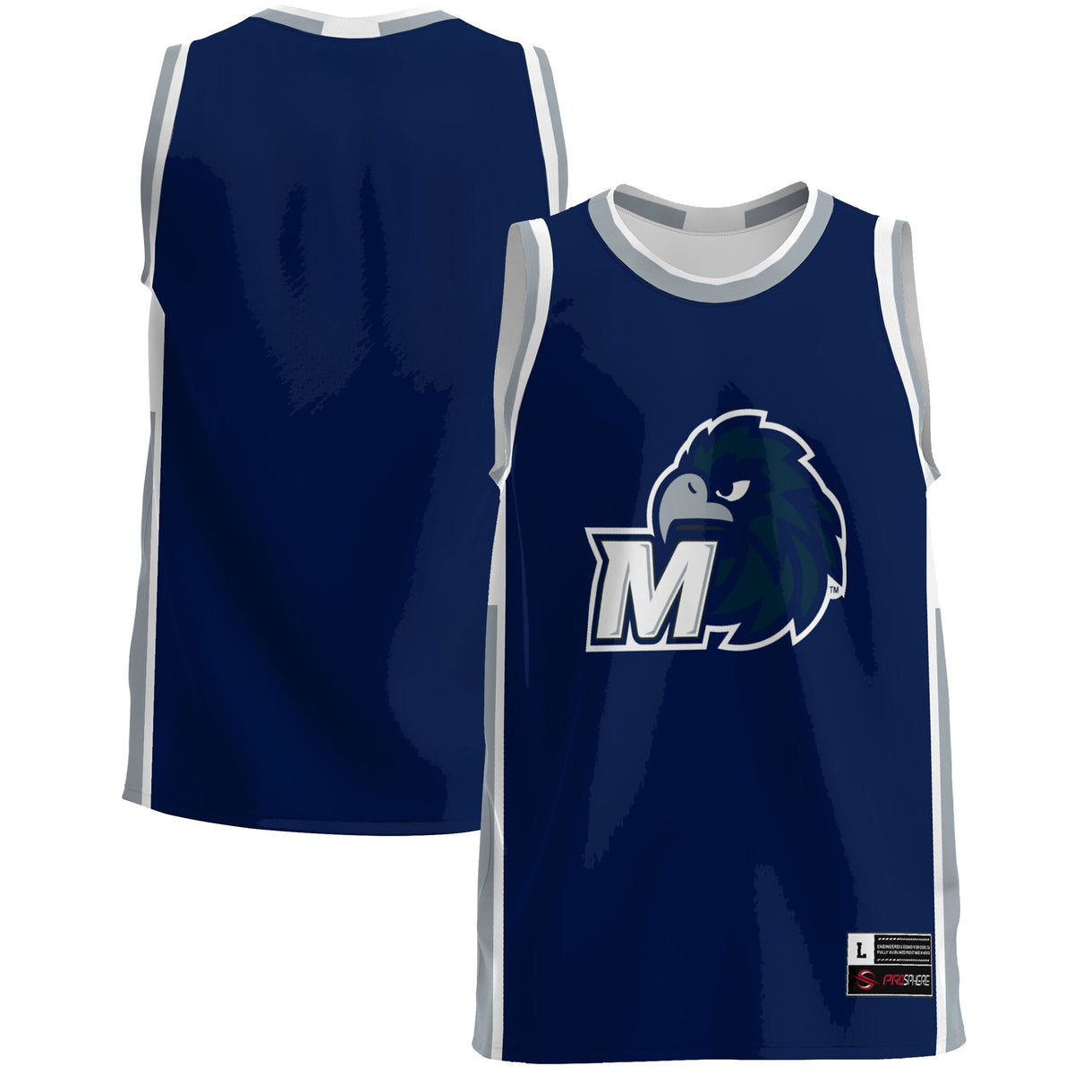 Monmouth Hawks GameDay Greats Lightweight Basketball Jersey - Blue | Stitched College Jersey TJS72386