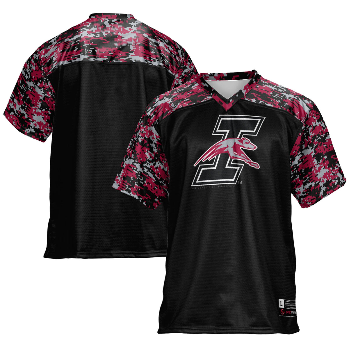 IUPUI Jaguars GameDay Greats Football Jersey - Black | Stitched College Jersey TJS72522