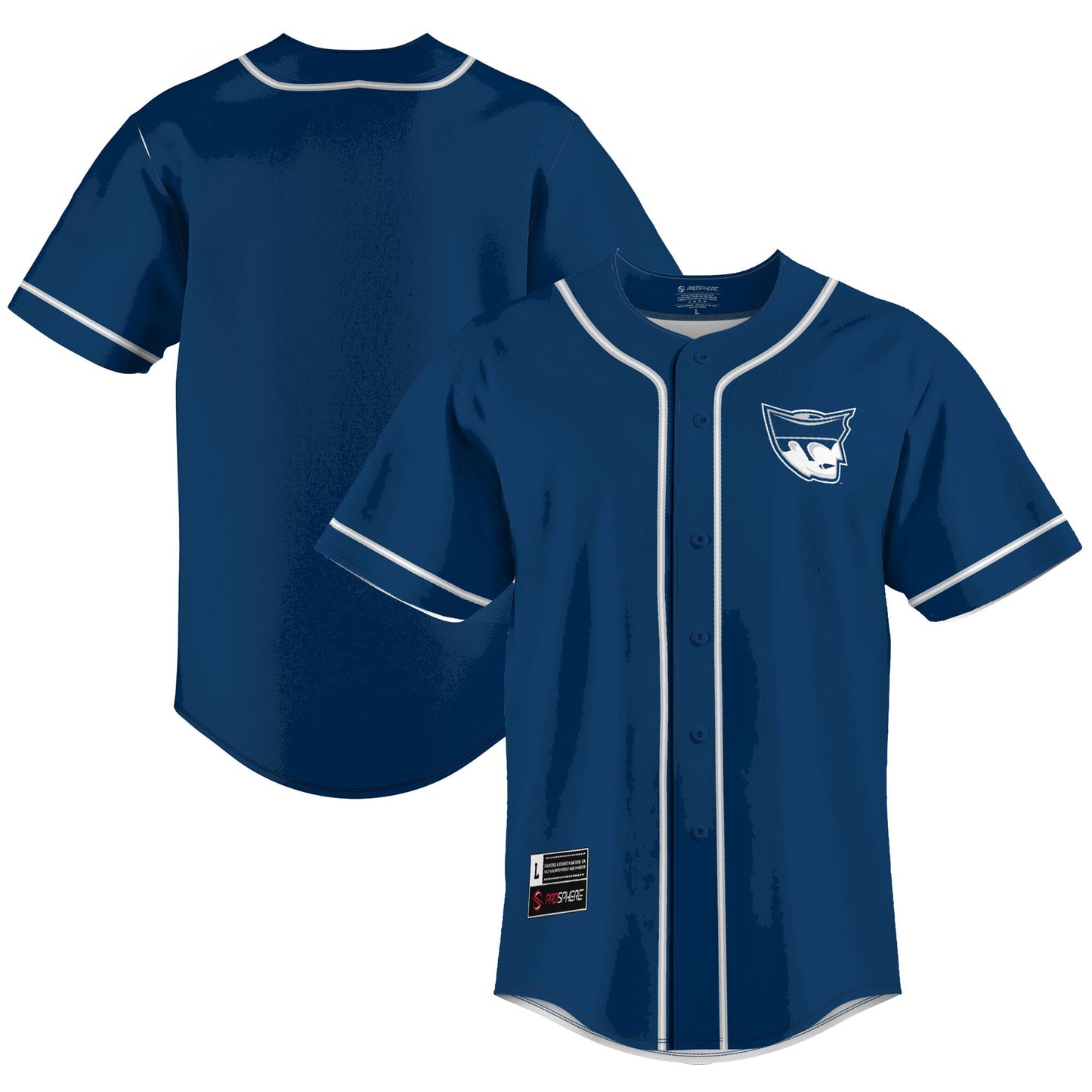Marietta College Pioneers GameDay Greats Lightweight Baseball Jersey - Navy | Stitched College Jersey TJS72601