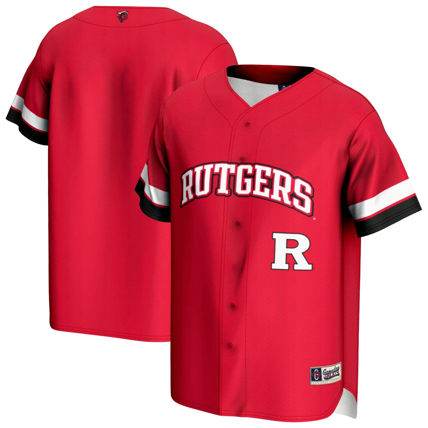 Rutgers Scarlet Knights GameDay Greats Baseball Jersey - Scarlet | Stitched College Jersey TJS72476