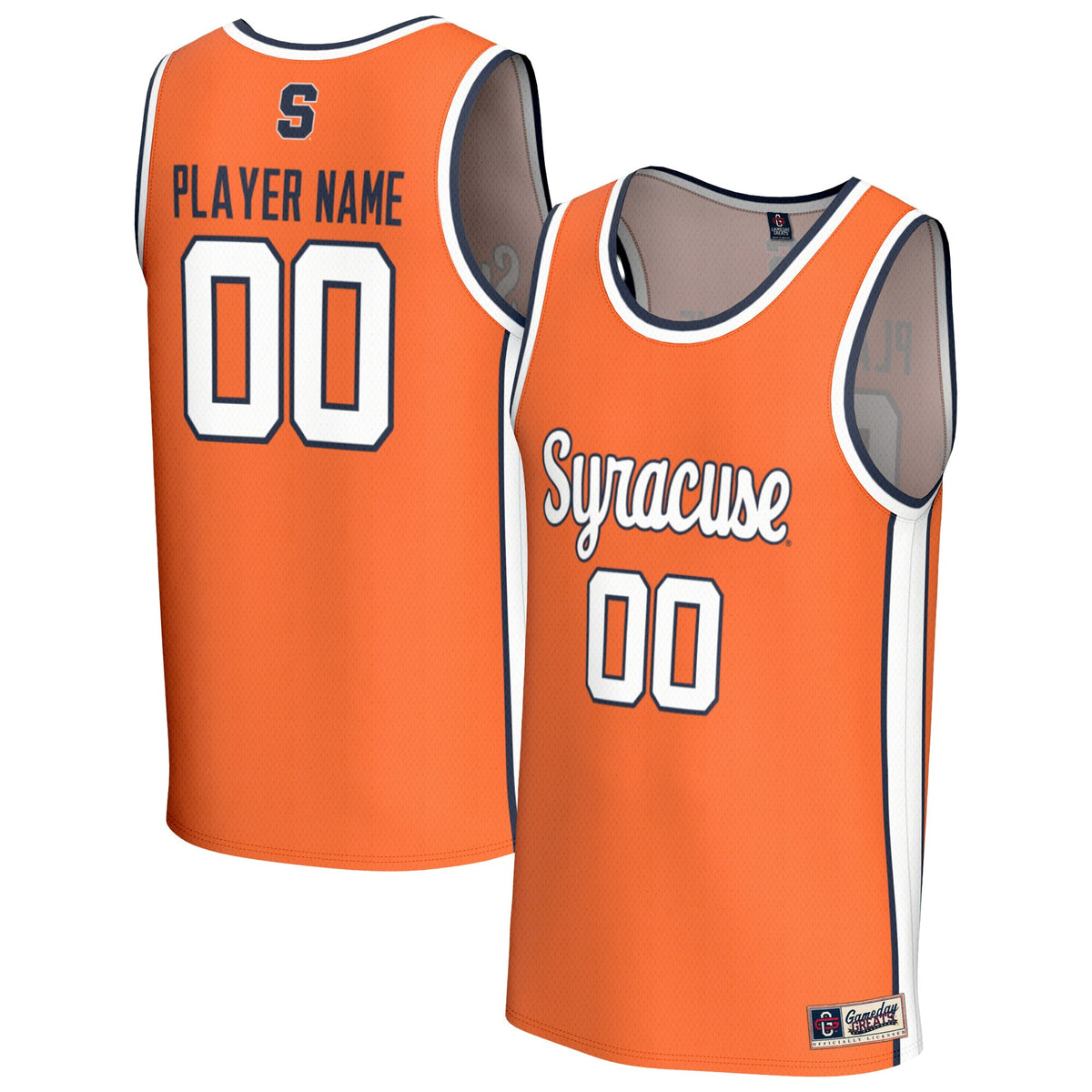 Syracuse Orange GameDay Greats Unisex Lightweight Collegiate Women's Basketball Pick-A-Player Fashion Jersey - Orange | Stitched College Jersey TJS72337