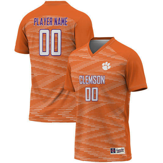 Clemson Tigers GameDay Greats Unisex Pick-A-Player Lightweight Soccer Jersey - Orange | Stitched College Jersey TJS72624