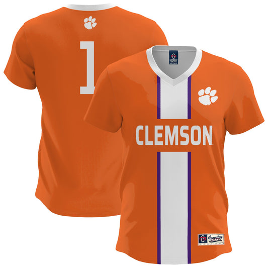 Clemson Tigers GameDay Greats Lightweight Soccer Fashion Jersey - Orange | Stitched College Jersey TJS72391