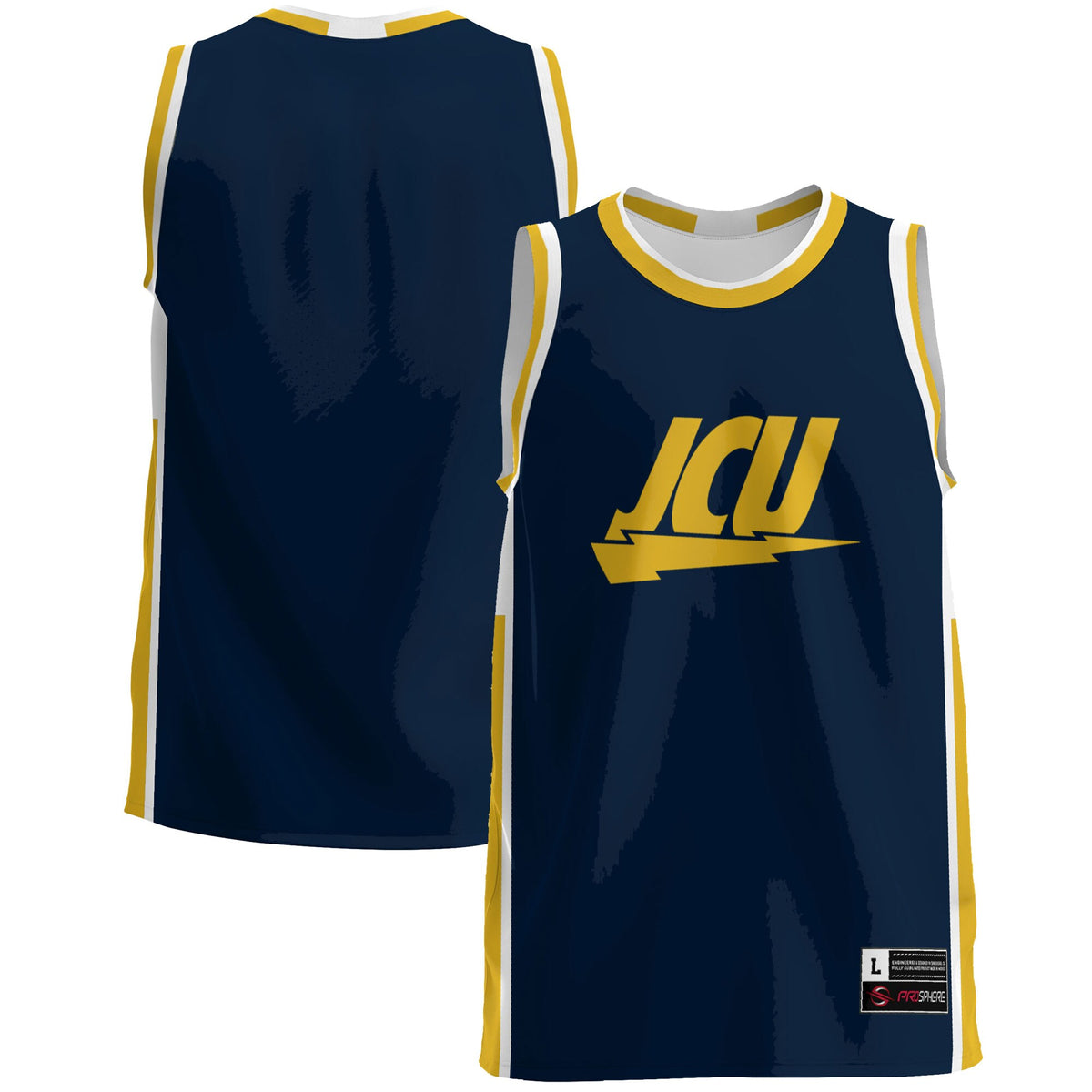John Carroll University Blue Streaks GameDay Greats Lightweight Basketball Jersey - Navy | Stitched College Jersey TJS72398