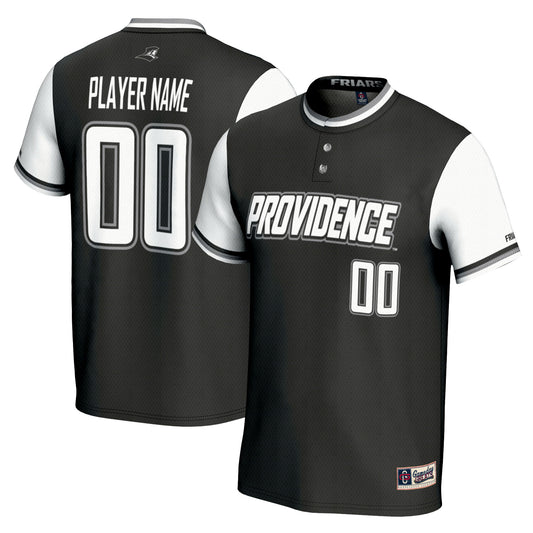 Providence Friars GameDay Greats Unisex Pick-A-Player Softball Lightweight Jersey - Black | Stitched College Jersey TJS72415