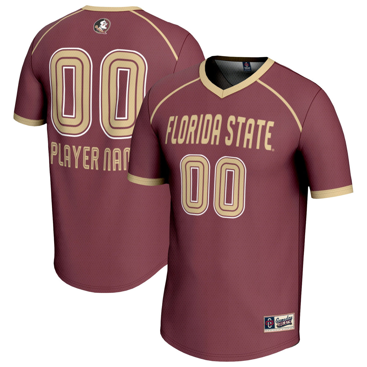 Florida State Seminoles GameDay Greats Unisex Pick-A-Player Women's Lacrosse Lightweight Jersey - Garnet | Stitched College Jersey TJS72511