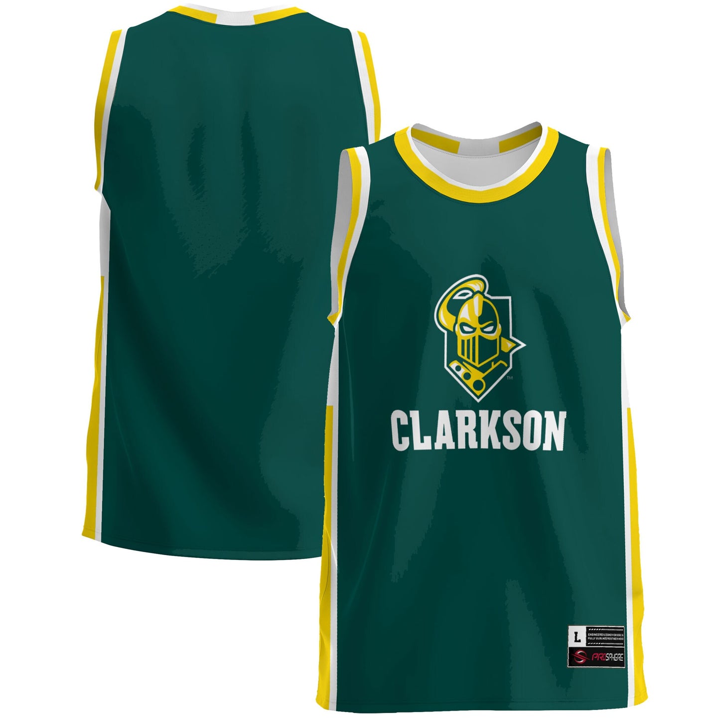 Clarkson Golden Knights GameDay Greats Lightweight Basketball Jersey - Green | Stitched College Jersey TJS72372