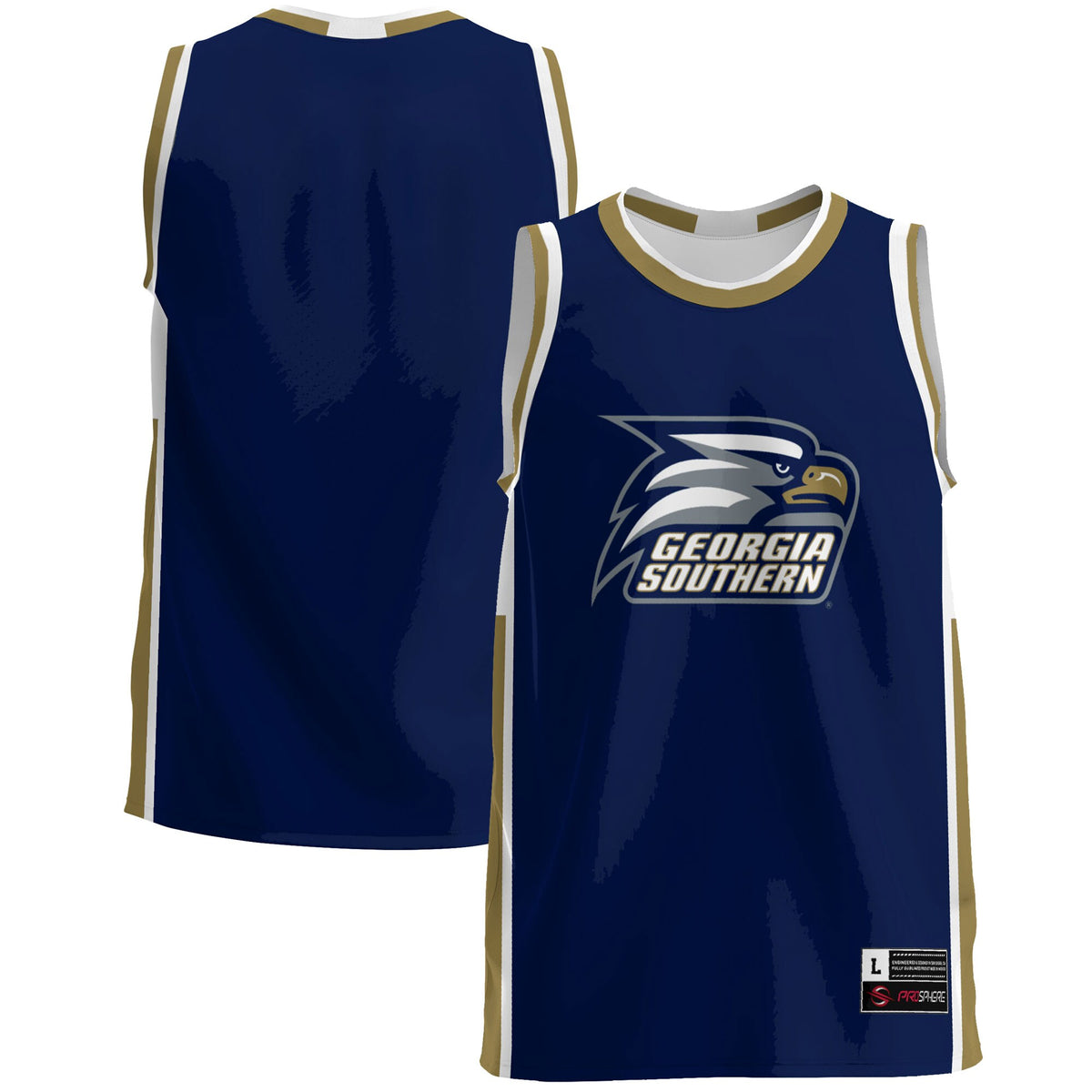 Georgia Southern Eagles GameDay Greats Lightweight Basketball Jersey - Navy | Stitched College Jersey TJS72403