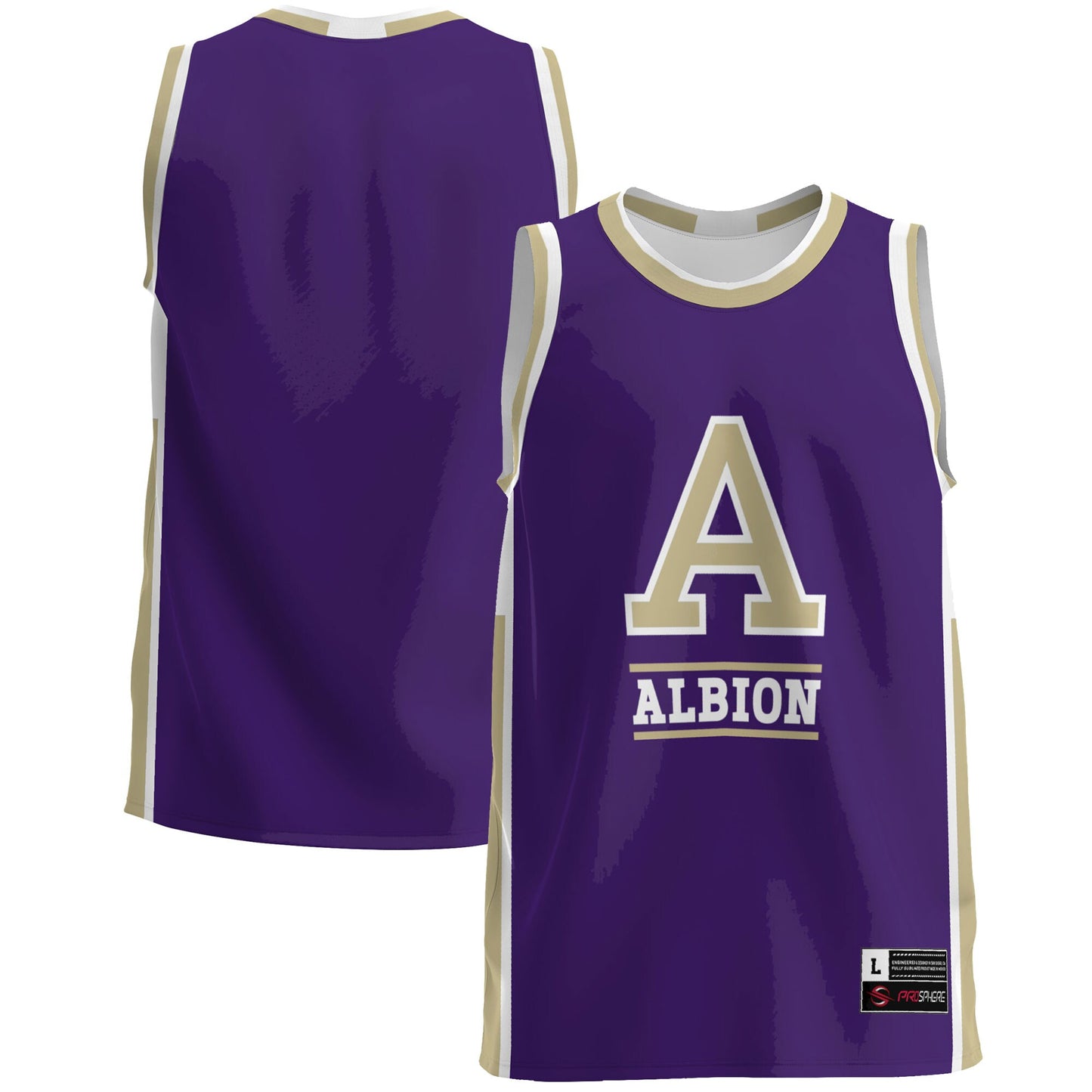 Albion Britons GameDay Greats Lightweight Basketball Jersey - Purple | Stitched College Jersey TJS72494