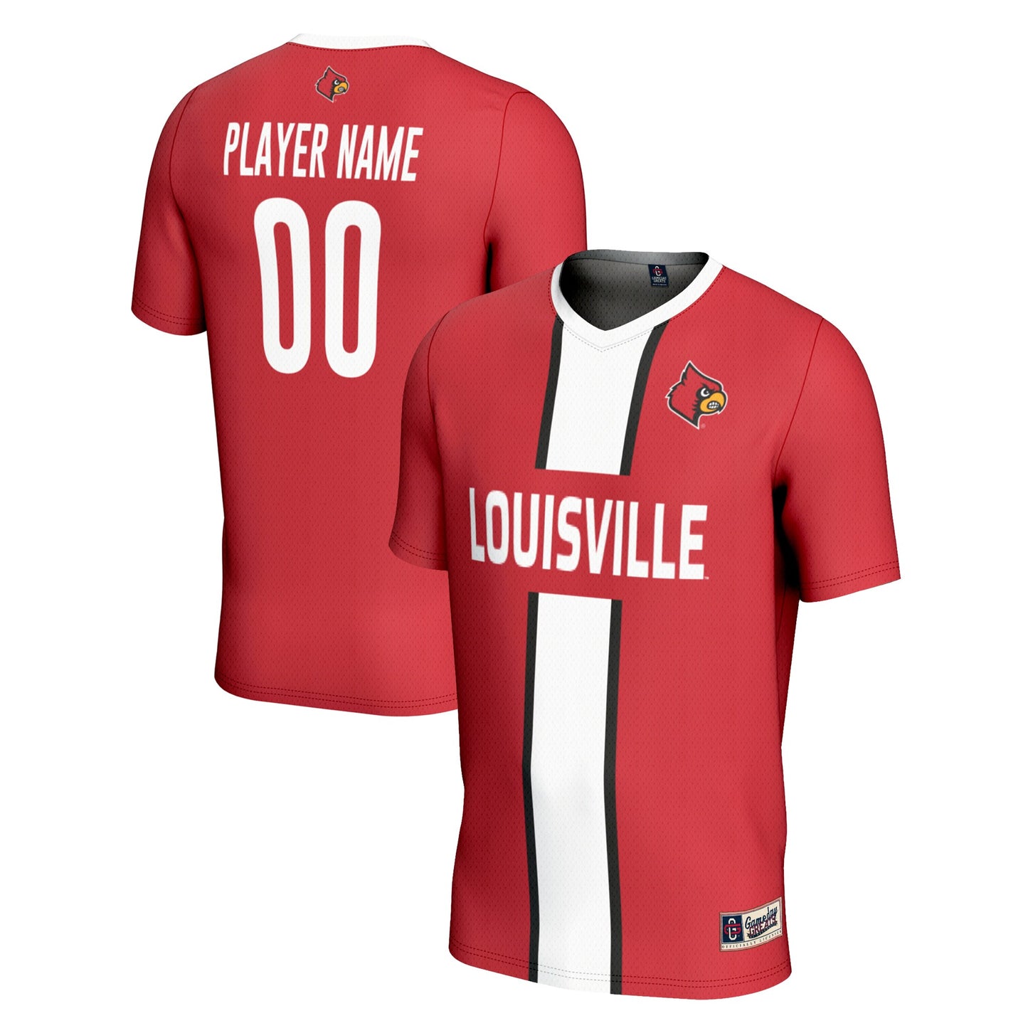 Louisville Cardinals GameDay Greats Unisex Pick-A-Player Lightweight Soccer Jersey - Red | Stitched College Jersey TJS72638