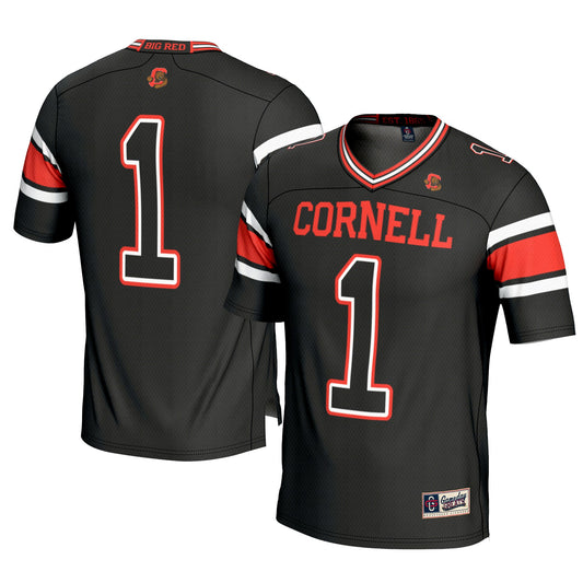 #1 Cornell Big Red GameDay Greats Football Jersey - Black | Stitched College Jersey TJS72665