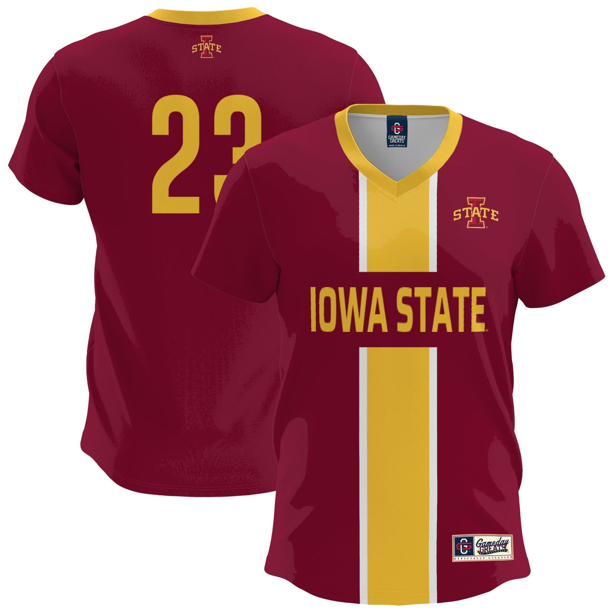 Iowa State Cyclones GameDay Greats Lightweight Soccer Fashion Jersey - Cardinal | Stitched College Jersey TJS72958