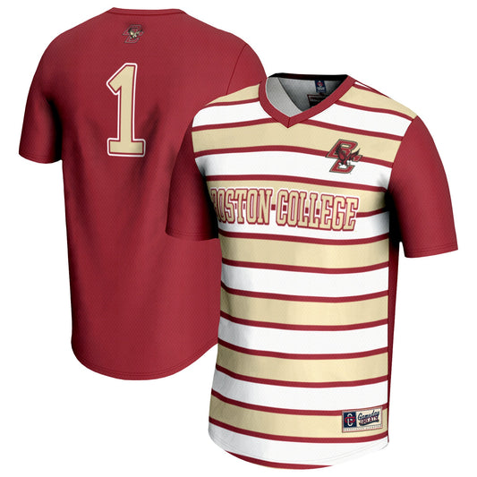 #1 Boston College Eagles GameDay Greats Unisex Lightweight Soccer Fashion Jersey - Maroon | Stitched College Jersey TJS72718
