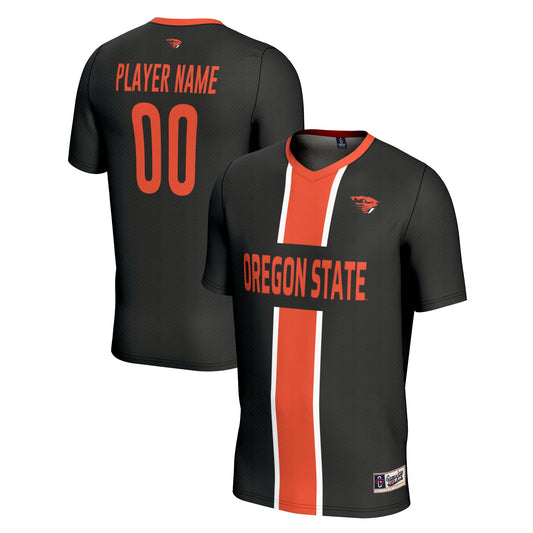 Oregon State Beavers GameDay Greats Unisex Pick-A-Player Lightweight Soccer Jersey - Black | Stitched College Jersey TJS72861