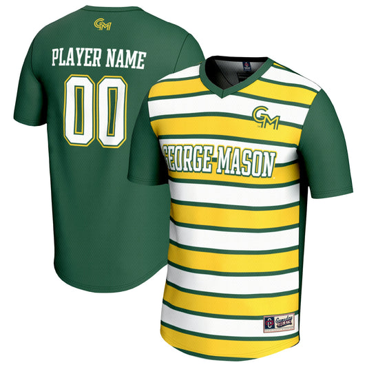George Mason Patriots GameDay Greats Unisex Pick-A-Player Collegiate Women's Soccer Lightweight Fashion Jersey - Green | Stitched College Jersey TJS72856