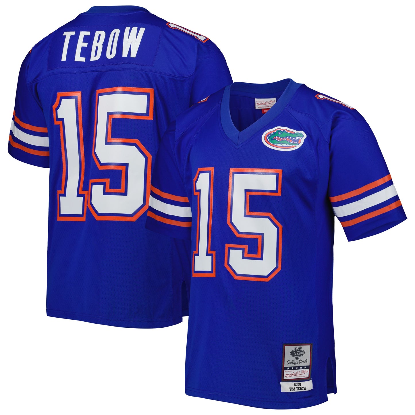 Tim Tebow Florida Gators M & N Big & Tall Legacy Jersey - Royal | Stitched College Jersey TJS72901