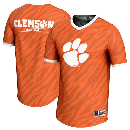 Clemson Tigers GameDay Greats Unisex Lightweight Pickleball Jersey - Orange | Stitched College Jersey TJS72731