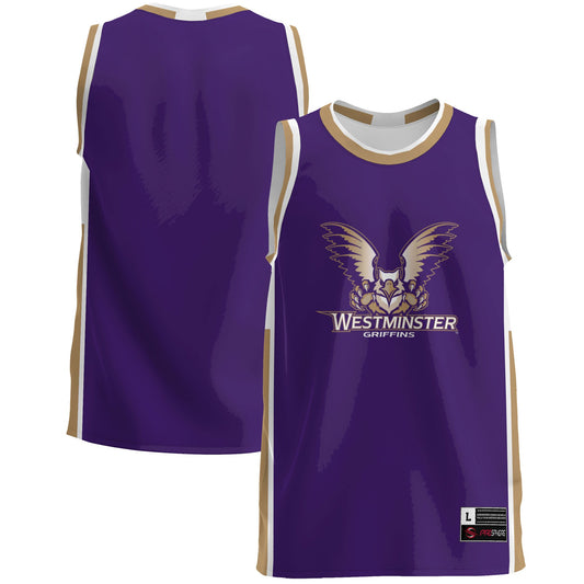 Westminster Griffins GameDay Greats Lightweight Basketball Jersey - Blue | Stitched College Jersey TJS72646