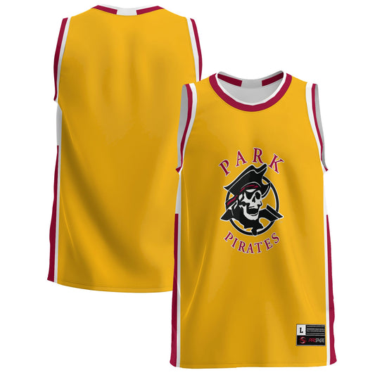 Park Pirates GameDay Greats Lightweight Basketball Jersey - Gold | Stitched College Jersey TJS72704