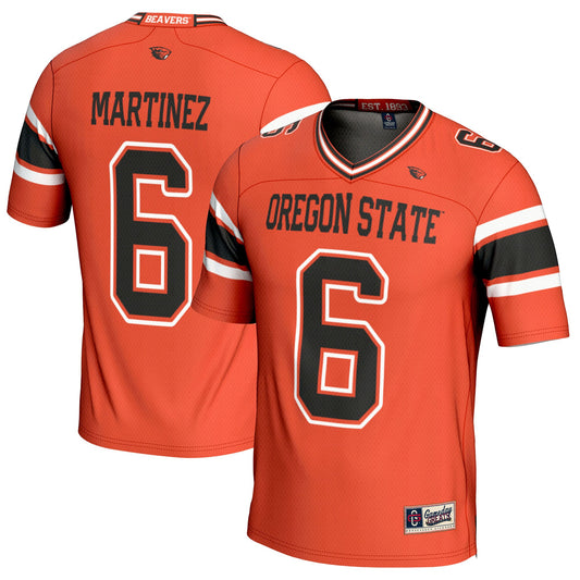 Damien Martinez Oregon State Beavers GameDay Greats Player Football Jersey - Orange | Stitched College Jersey TJS72916