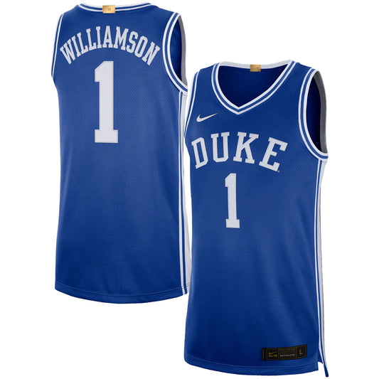 Zion Williamson Duke Blue Devils Alumni Player Limited Basketball Jersey - Royal | Stitched College Jersey TJS72680