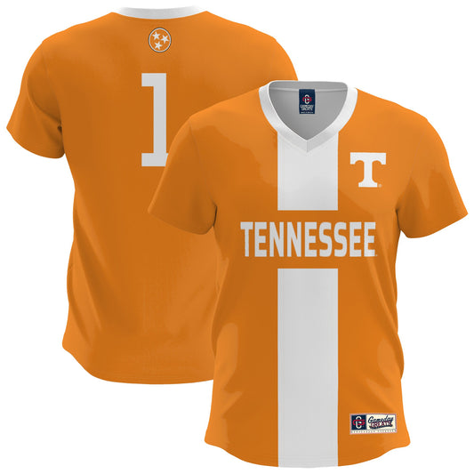 Tennessee Volunteers GameDay Greats Lightweight Soccer Fashion Jersey - Orange | Stitched College Jersey TJS72833