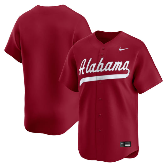 Alabama Crimson Tide Baseball Limited Jersey - Crimson | Stitched College Jersey TJS72912